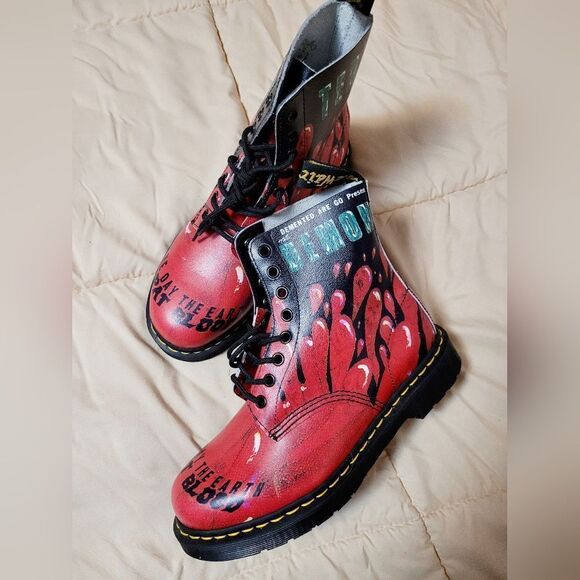 Rare Dr Martens Demented Are GO NWOB - Picture 8 of 8